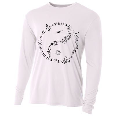 Quantum Mechanics Formula String Theory Maths Universe Cooling Performance Long Sleeve Crew