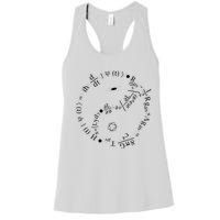 Quantum Mechanics Formula String Theory Maths Universe Women's Racerback Tank