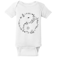 Quantum Mechanics Formula String Theory Maths Universe Baby Bodysuit