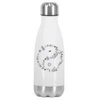 Quantum Mechanics Formula String Theory Maths Universe Stainless Steel Insulated Water Bottle