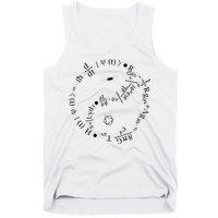 Quantum Mechanics Formula String Theory Maths Universe Tank Top