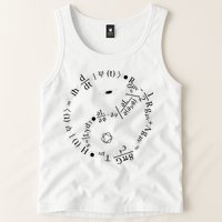 Quantum Mechanics Formula String Theory Maths Universe Tank Top