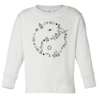 Quantum Mechanics Formula String Theory Maths Universe Toddler Long Sleeve Shirt