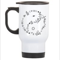 Quantum Mechanics Formula String Theory Maths Universe Stainless Steel Travel Mug