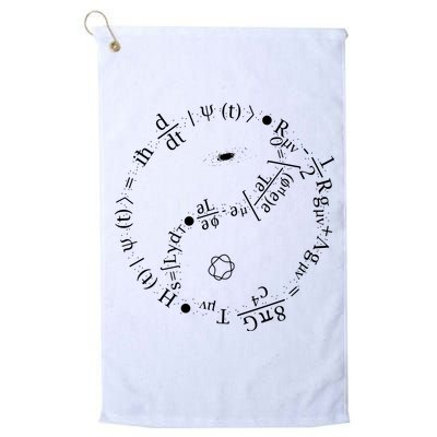 Quantum Mechanics Formula String Theory Maths Universe Golf Towel