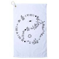 Quantum Mechanics Formula String Theory Maths Universe Golf Towel