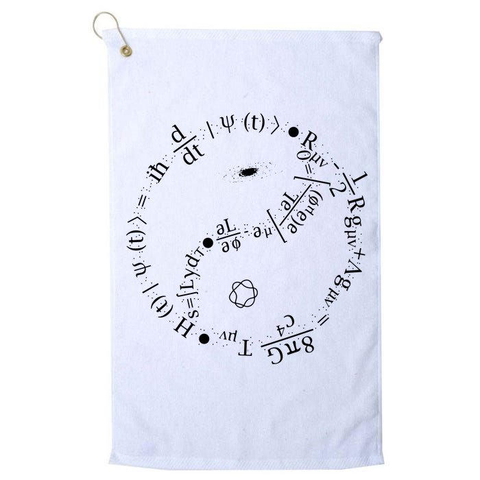 Quantum Mechanics Formula String Theory Maths Universe Golf Towel