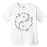 Quantum Mechanics Formula String Theory Maths Universe Toddler T-Shirt