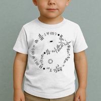Quantum Mechanics Formula String Theory Maths Universe Toddler T-Shirt