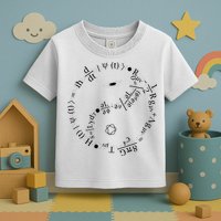 Quantum Mechanics Formula String Theory Maths Universe Toddler T-Shirt