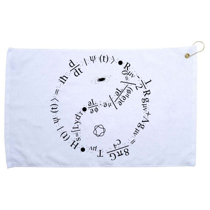 Quantum Mechanics Formula String Theory Maths Universe Grommeted Golf Towel