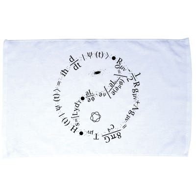 Quantum Mechanics Formula String Theory Maths Universe Microfiber Hand Towel