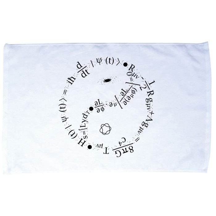 Quantum Mechanics Formula String Theory Maths Universe Microfiber Hand Towel