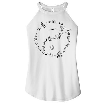 Quantum Mechanics Formula String Theory Maths Universe Women's Perfect Tri Rocker Tank