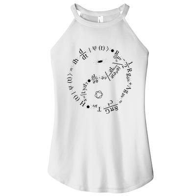 Quantum Mechanics Formula String Theory Maths Universe Women's Perfect Tri Rocker Tank