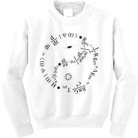 Quantum Mechanics Formula String Theory Maths Universe Kids Sweatshirt