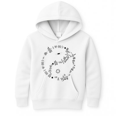 Quantum Mechanics Formula String Theory Maths Universe Kids Hoodie