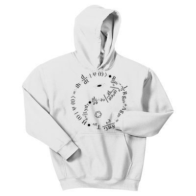 Quantum Mechanics Formula String Theory Maths Universe Kids Hoodie