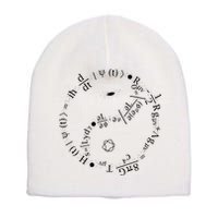 Quantum Mechanics Formula String Theory Maths Universe Short Acrylic Beanie