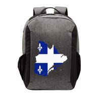 Quebec Map Flag Drapeau Carte QuéBec (Fleurdelisé) Vector Backpack