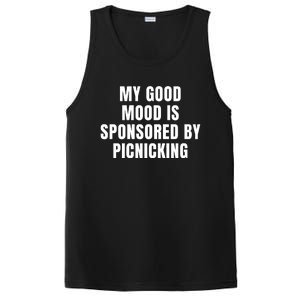 Quote My Good Mood Is Sponsored By Picnicking Chess Funny Saying Gift PosiCharge Competitor Tank