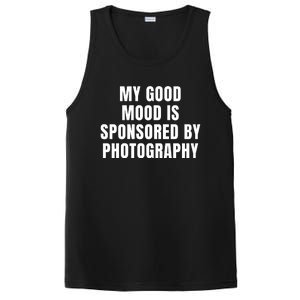 Quote My Good Mood Is Sponsored By Photography Chess Funny Saying Gift PosiCharge Competitor Tank