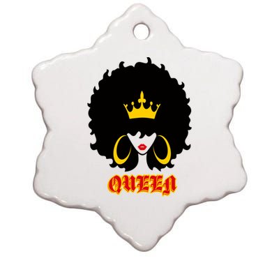 Queen Meaningful Gift Ceramic Star Ornament