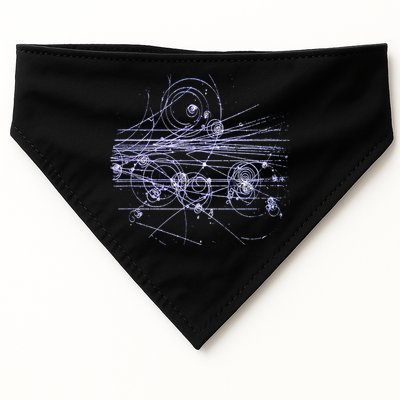 Quantum Mechanics Higgs Boson LHC Particle Physics Scientist USA-Made Doggie Bandana
