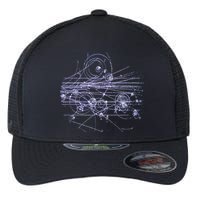 Quantum Mechanics Higgs Boson LHC Particle Physics Scientist Flexfit Unipanel Trucker Cap