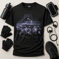 Quantum Mechanics Higgs Boson LHC Particle Physics Scientist Performance Shirt