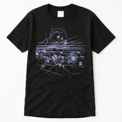 Quantum Mechanics Higgs Boson LHC Particle Physics Scientist Tall T-Shirt