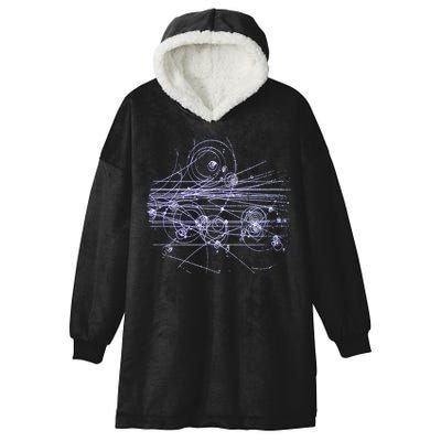 Quantum Mechanics Higgs Boson LHC Particle Physics Scientist Hooded Wearable Blanket