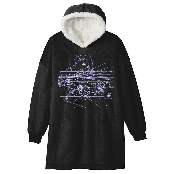 Quantum Mechanics Higgs Boson LHC Particle Physics Scientist Hooded Wearable Blanket