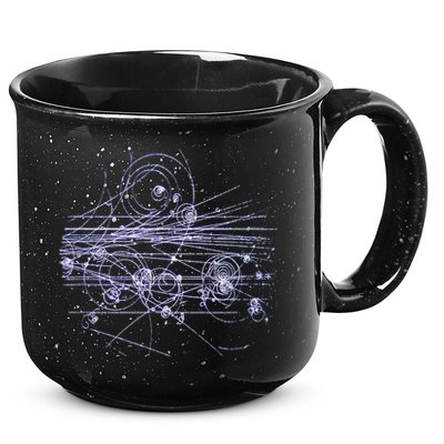Quantum Mechanics Higgs Boson LHC Particle Physics Scientist 15oz Campfire Ceramic Mug