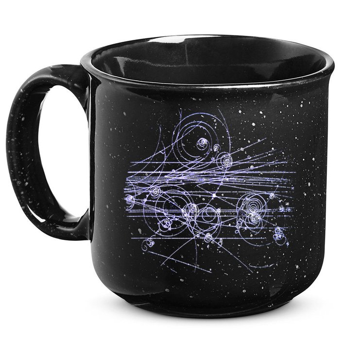 Quantum Mechanics Higgs Boson LHC Particle Physics Scientist 15oz Campfire Ceramic Mug