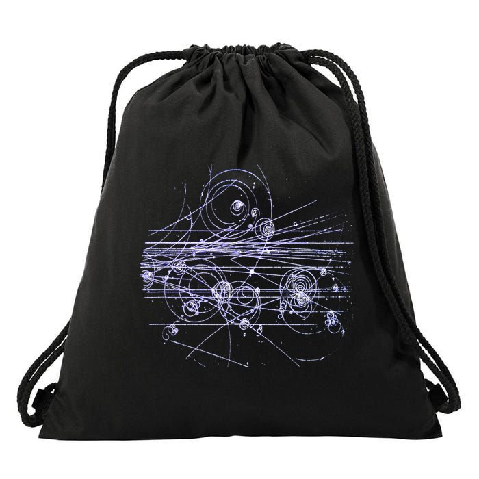 Quantum Mechanics Higgs Boson LHC Particle Physics Scientist Drawstring Bag