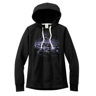 Quantum Mechanics Higgs Boson LHC Particle Physics Scientist Women's Fleece Hoodie