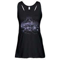 Quantum Mechanics Higgs Boson LHC Particle Physics Scientist Ladies Essential Flowy Tank