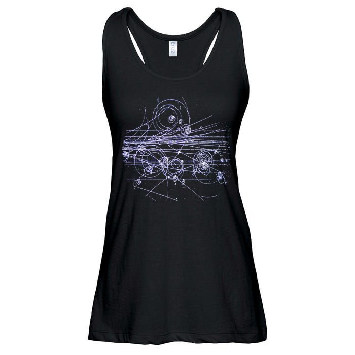 Quantum Mechanics Higgs Boson LHC Particle Physics Scientist Ladies Essential Flowy Tank