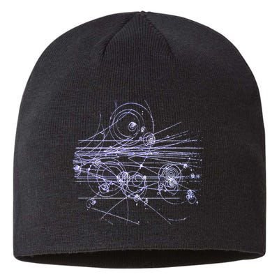 Quantum Mechanics Higgs Boson LHC Particle Physics Scientist Sustainable Beanie