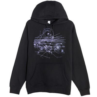 Quantum Mechanics Higgs Boson LHC Particle Physics Scientist Premium Pullover Hoodie