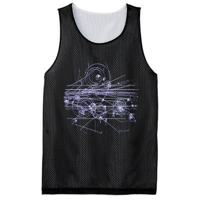 Quantum Mechanics Higgs Boson LHC Particle Physics Scientist Mesh Reversible Basketball Jersey Tank