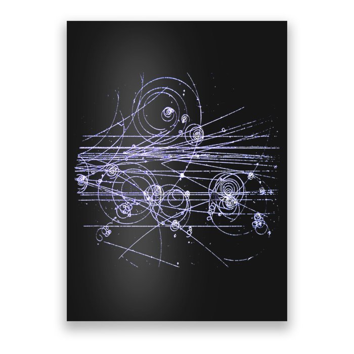 Quantum Mechanics Higgs Boson LHC Particle Physics Scientist Poster
