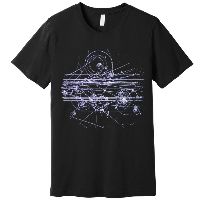 Quantum Mechanics Higgs Boson LHC Particle Physics Scientist Premium T-Shirt