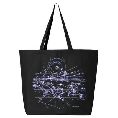 Quantum Mechanics Higgs Boson LHC Particle Physics Scientist 25L Jumbo Tote