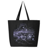 Quantum Mechanics Higgs Boson LHC Particle Physics Scientist 25L Jumbo Tote