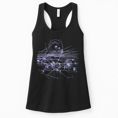 Quantum Mechanics Higgs Boson LHC Particle Physics Scientist Womens Tank Top
