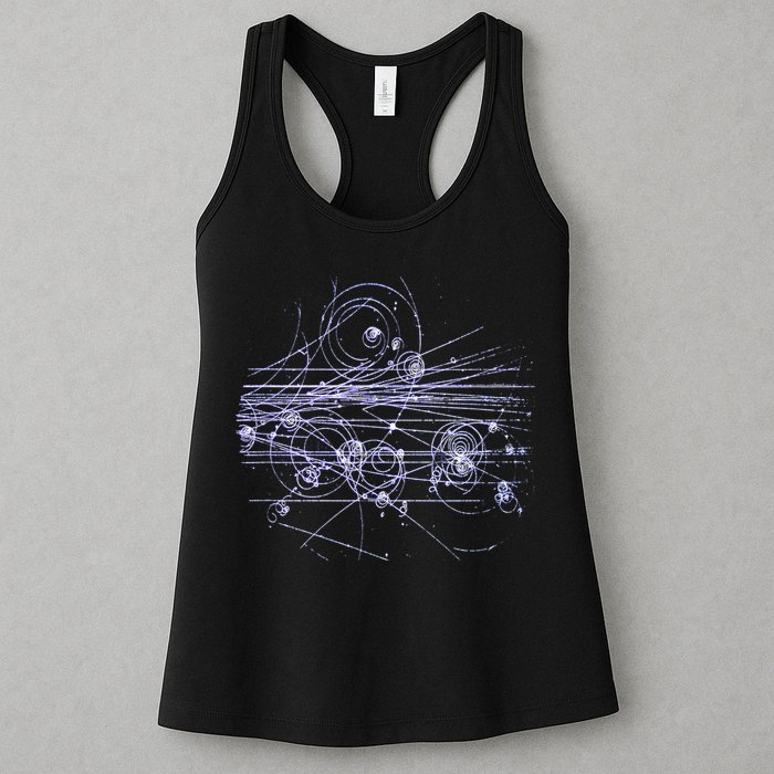 Quantum Mechanics Higgs Boson LHC Particle Physics Scientist Womens Tank Top