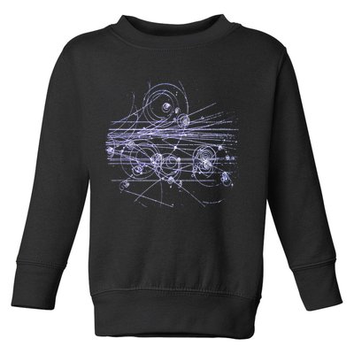 Quantum Mechanics Higgs Boson LHC Particle Physics Scientist Toddler Sweatshirt