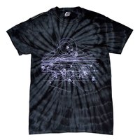 Quantum Mechanics Higgs Boson LHC Particle Physics Scientist Tie-Dye T-Shirt